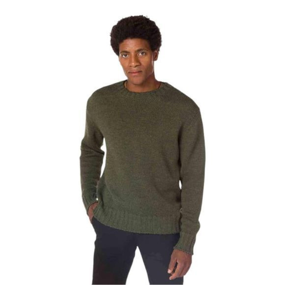 St John’s Bay Pullover Crewneck Knit Sweater Size XXL Mark Green - Picture 1 of 7